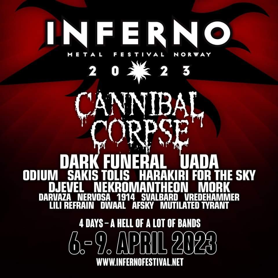 News Inferno Festival 2023 Unleash Emperor, Watain, Wayfarer, Ruun